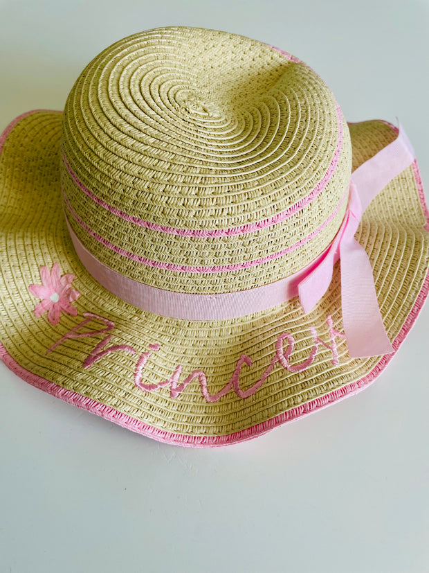 Princess Baby Girls Straw Hat