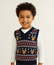 Knitted Christmas Jumper Vest