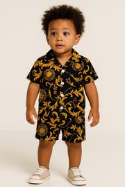 Blue & Yellow 2pc Set