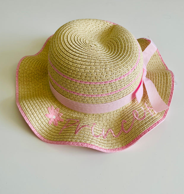 Princess Baby Girls Straw Hat