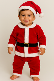 Fleece Santa All In One With Santa Hat