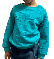 Turquoise Bubble Jumper