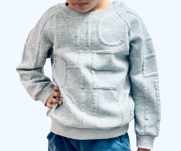 Grey Bubble Jumper