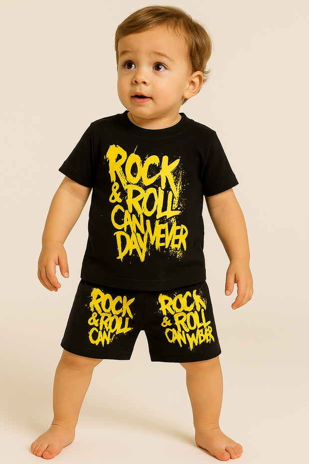 Rock & Roll T & Shorts
