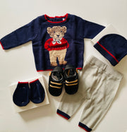 Rupert Teddy Gift Set Blue