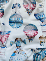 Pastel Hot Air Balloon Baby Girls Swimsuit
