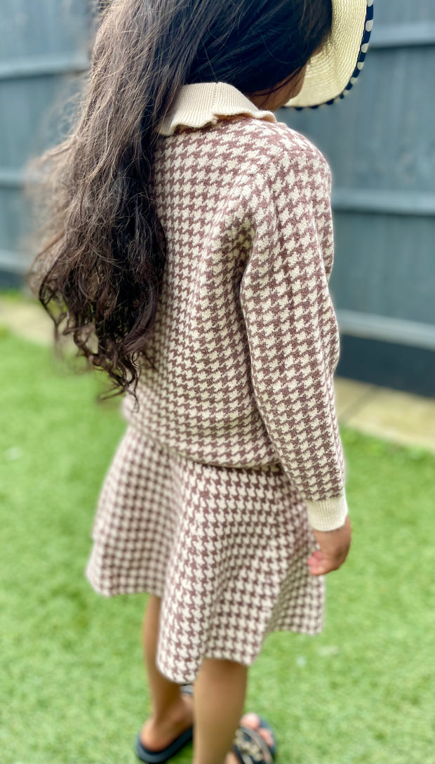 Brown coco skirt & top