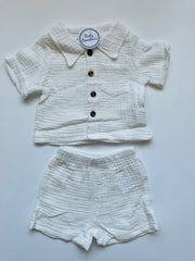 Baby 2-Piece Shirt and Shorts Set