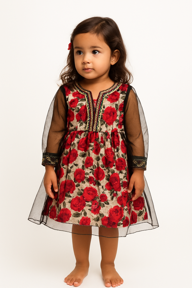 Red & Black 2 wear dress