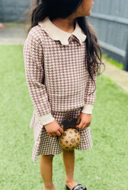 Brown coco skirt & top