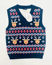 Knitted Christmas Jumper Vest