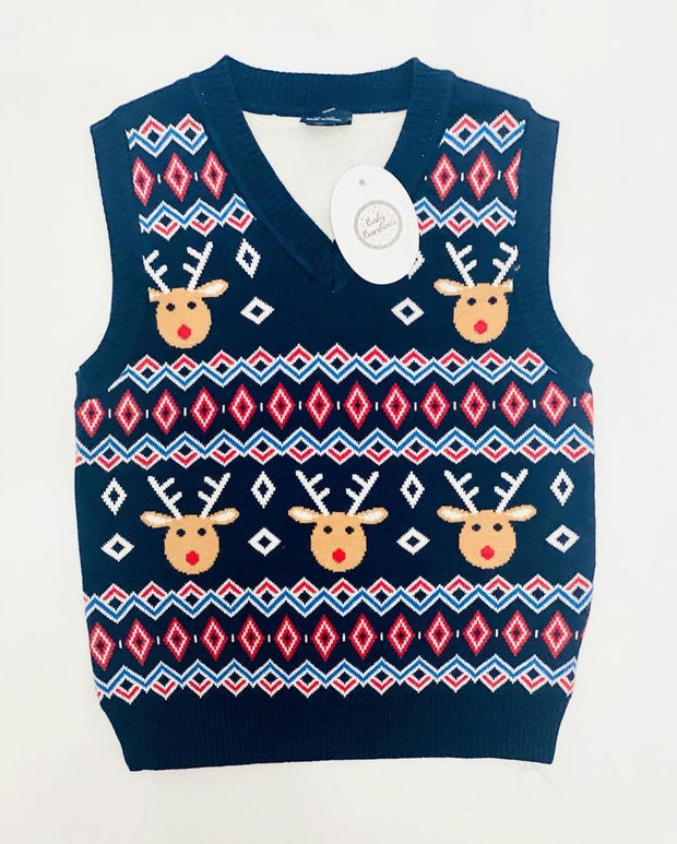 Knitted Christmas Jumper Vest