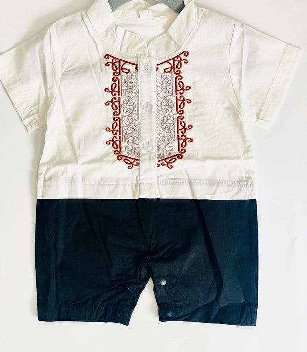 Boys 2pc Bodysuit & Hat