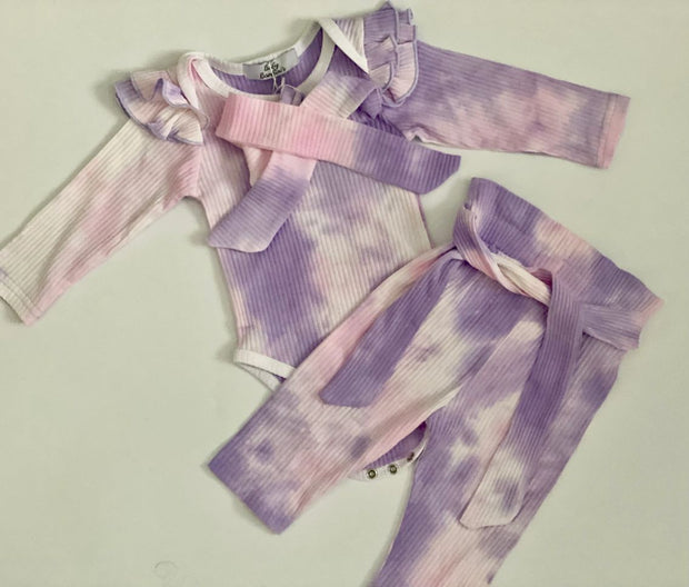 Purple 3pc Tye Dye