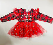 Snowflake Christmas Dress – “Let It Snow”