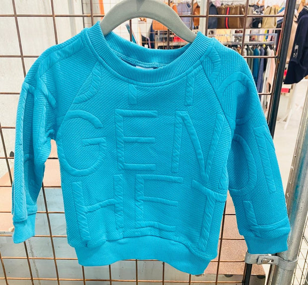 Turquoise Bubble Jumper