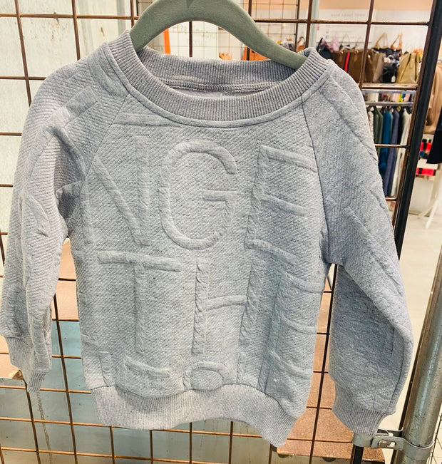 Grey Bubble Jumper