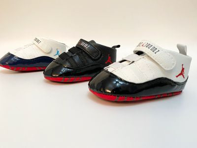 Black White Red & Blue Trainers