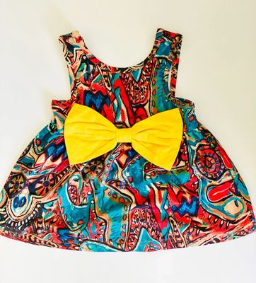 Africa Bow Dress