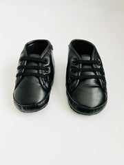 Black Croc Trainers