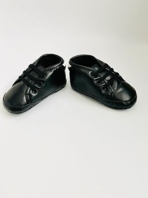 Black Croc Trainers