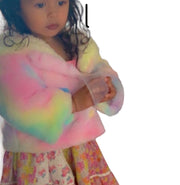 Marshmallow Cloud Tye Dye Coat